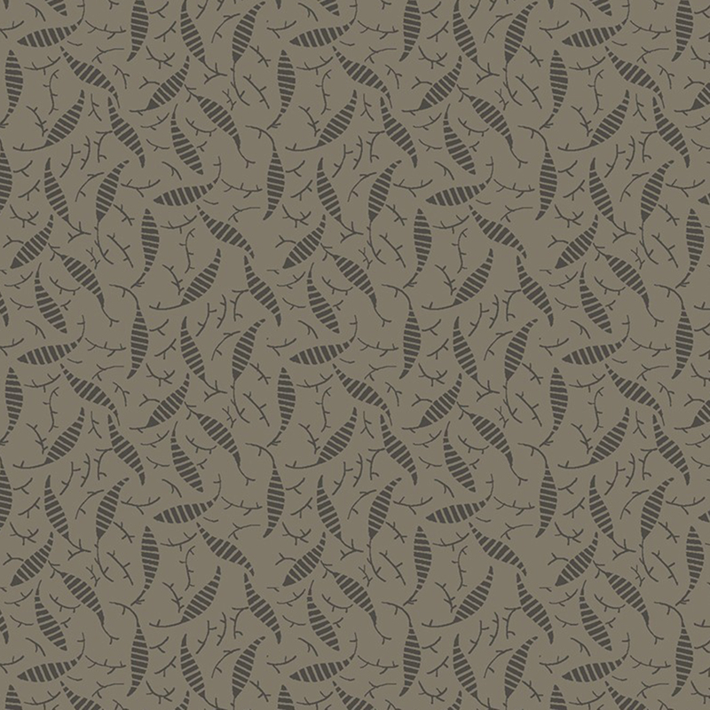 Warm gray fabric with abstract stone gray design