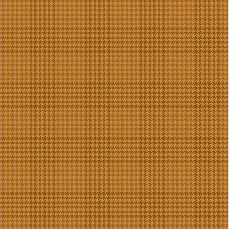 Tonal gold houndstooth check fabric