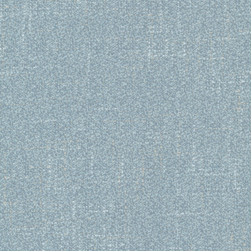 Blue flannel with a woven texture pattern