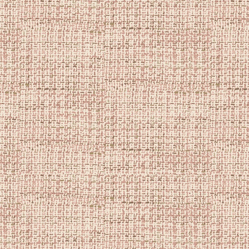 Cream flannel with a woven texture pattern in light pink and taupe