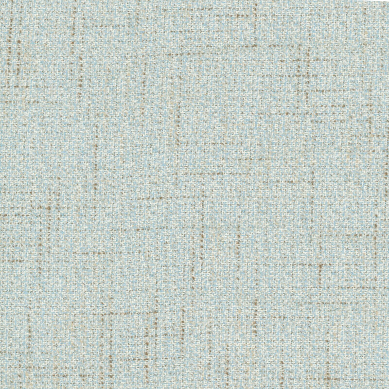 Flannel with a woven texture pattern in baby blue and taupe