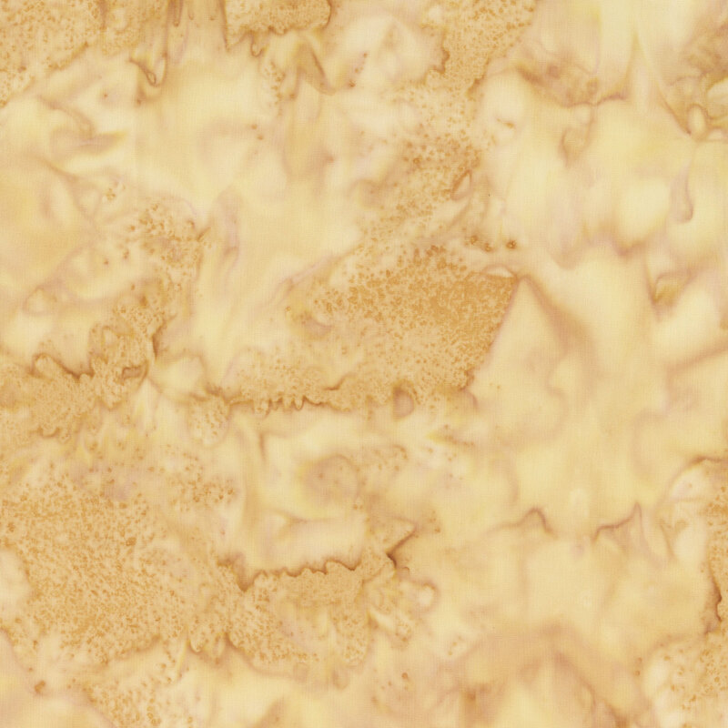 Mottled tan tonal batik fabric