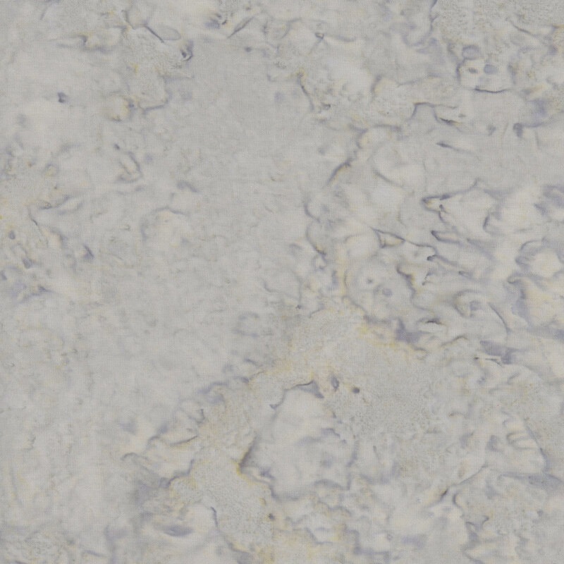 Mottled smoke gray tonal batik fabric