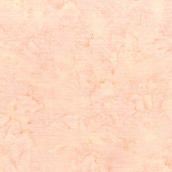 Mottled peach tonal batik fabric