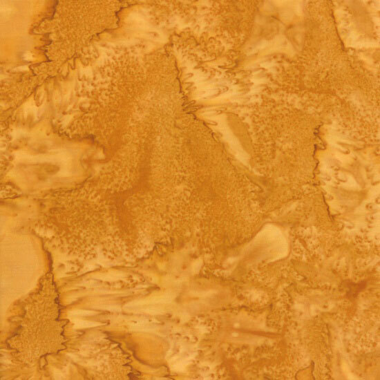 Mottled warm brown tonal batik fabric