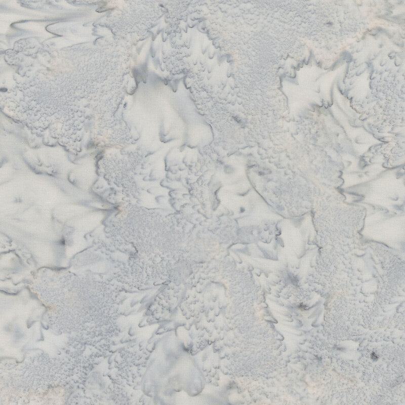 Mottled smoke gray tonal batik fabric