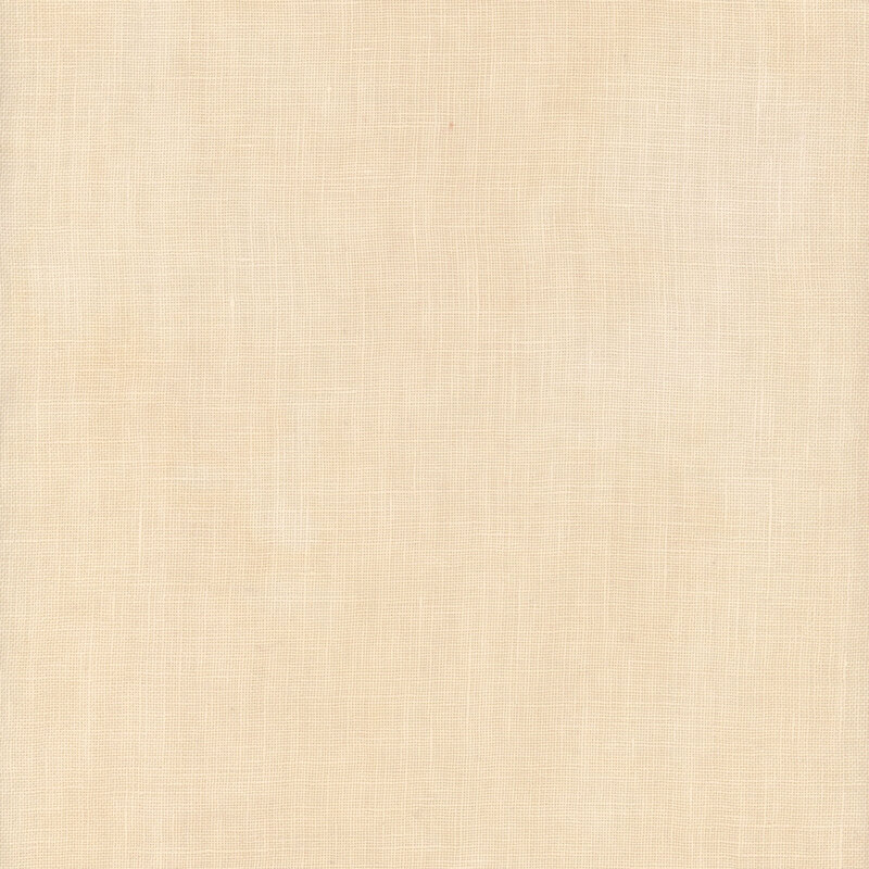 Close up swatch of 36ct Linen Fabric in the color Alabaster.