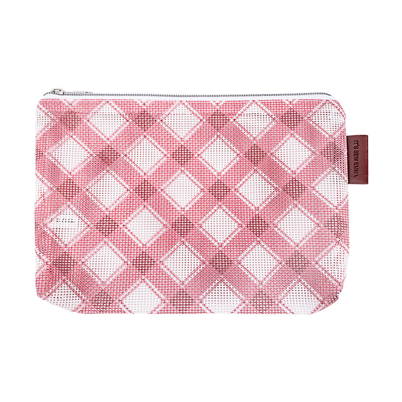 Berry Mini Mad for Plaid Project Bag on a white background.