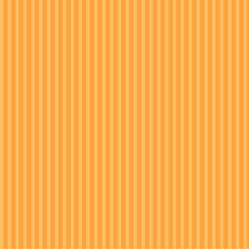 Fabric with narrow gold and cantaloupe orange vertical stripes
