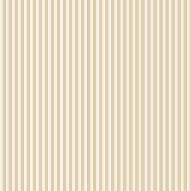 Fabric with narrow cream and beige vertical stripes