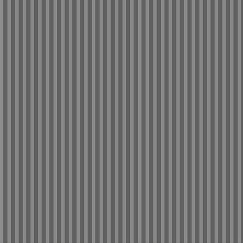 Fabric with narrow light and dark gray vertical stripes