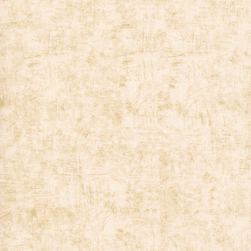 Cream fabric with a softly mottled background with a subtle, textured appearance.