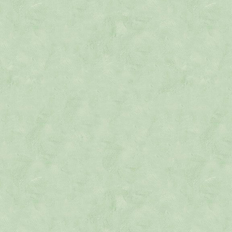 Pistachio green fabric with subtle mottling and a brush stroke texture