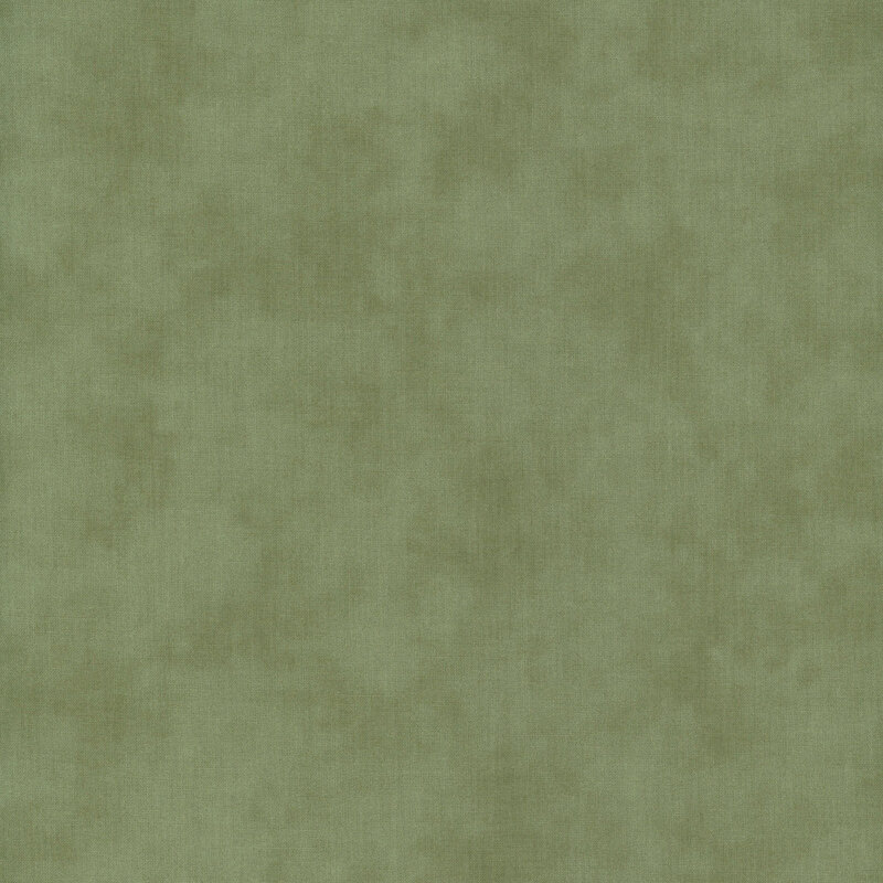 Mottled linen textured fabric in muted olive green