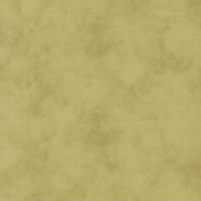 Mottled linen textured fabric in yellow green