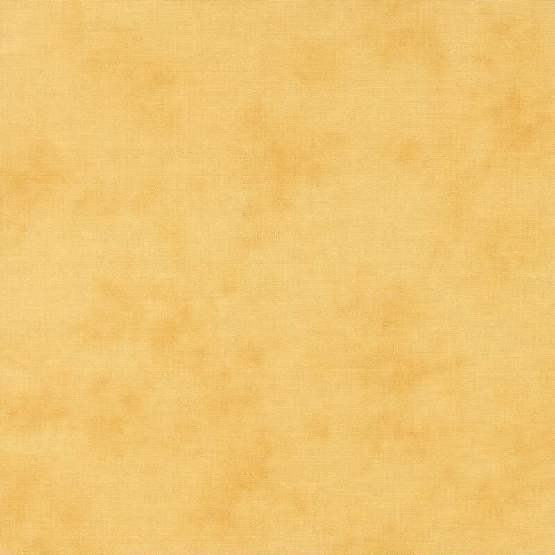 Mottled linen textured fabric in canary yellow