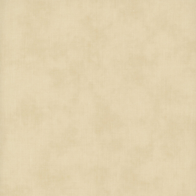 Mottled linen textured fabric in sand tan