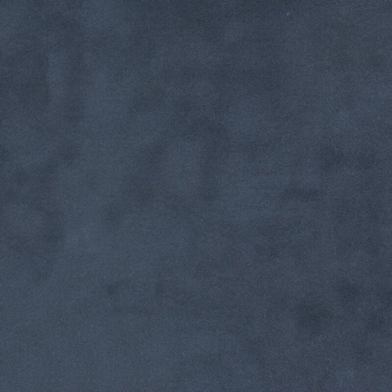 Navy blue colored flannel fabric with subtle mottling