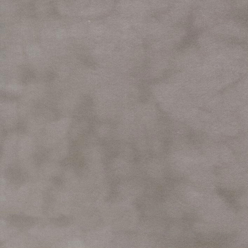 Silvery gray flannel fabric with subtle mottling