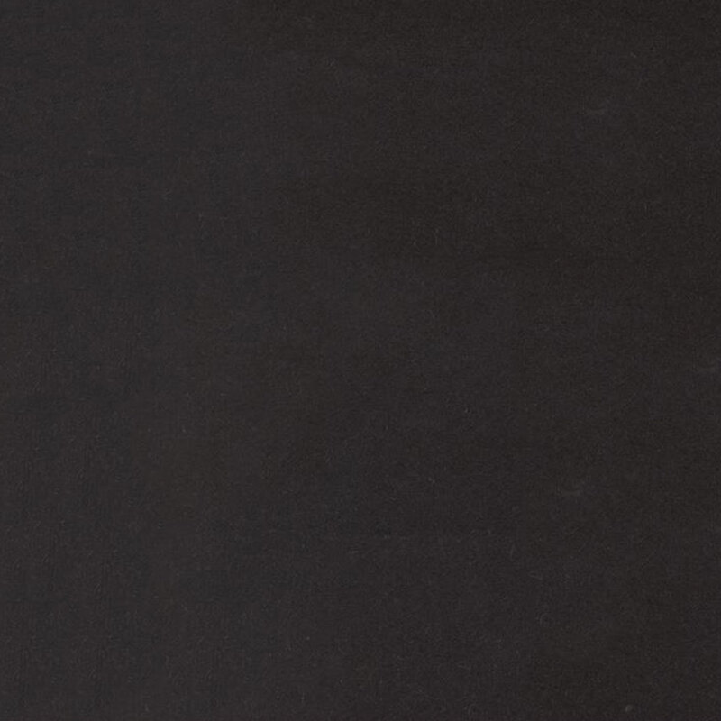 Charcoal black flannel fabric with subtle mottling