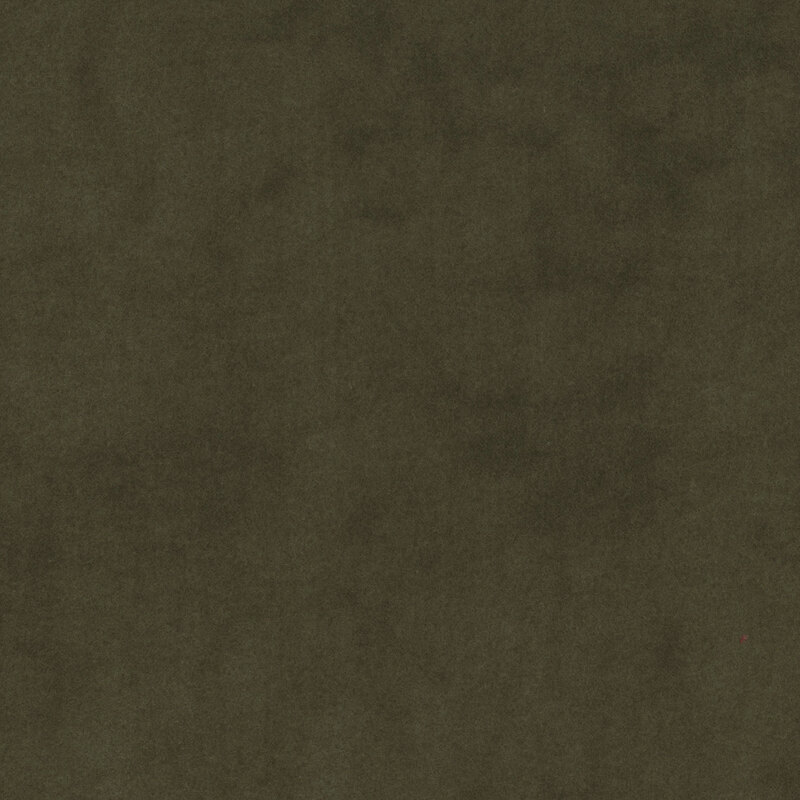 Deep forest green colored flannel fabric with subtle mottling