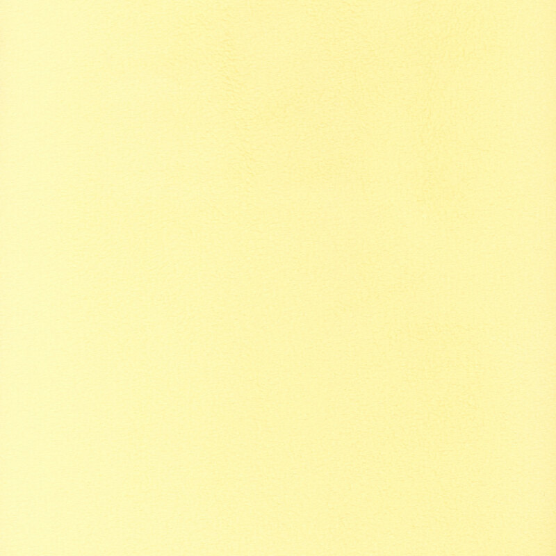 Solid yellow minky fabric.