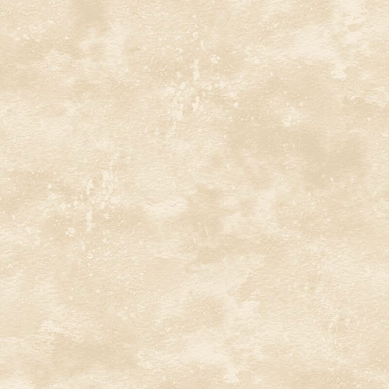 Mottled and textured beige fabric.