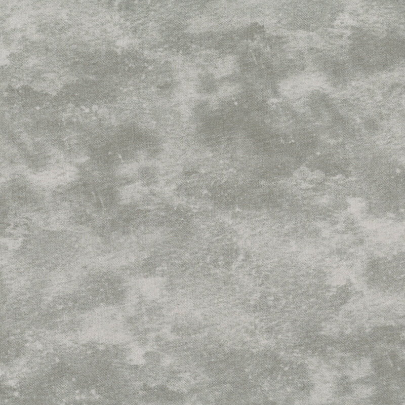 Mottled and textured cool gray fabric.