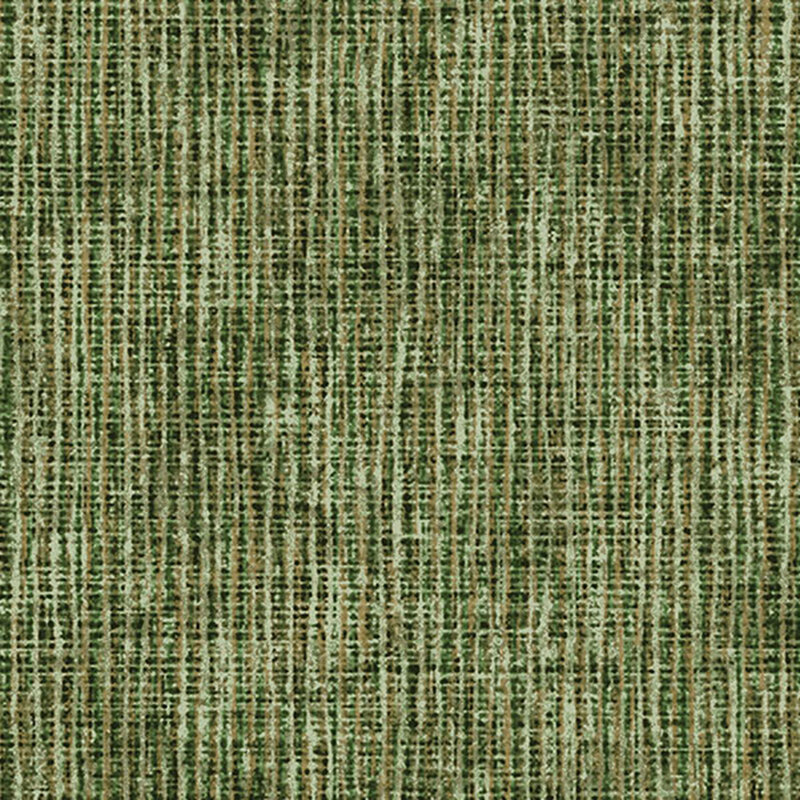 Green fabric with a subtle denim-esque texture for a softly weathered look.