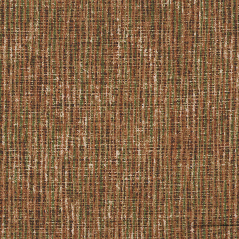 Brown fabric with a subtle woven texture for a softly weathered look.