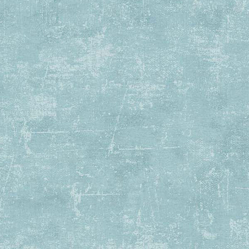 Mottled sky blue fabric with a cracked texture look