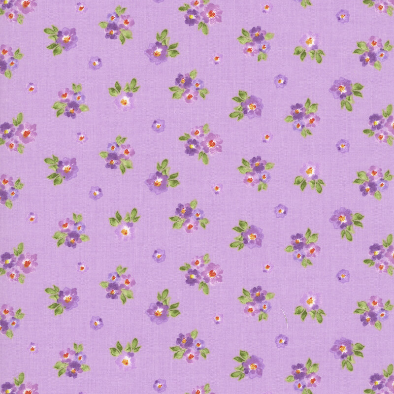 Chateau En Fleur Y4977-26 Lt Purple by Heatherlee Chan for Clothworks