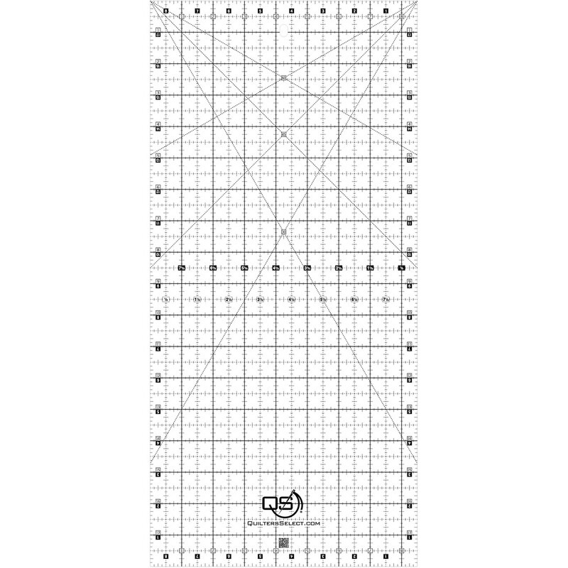 Crystal Non-Slip Ruler 8-1/2in x 18-1/2in