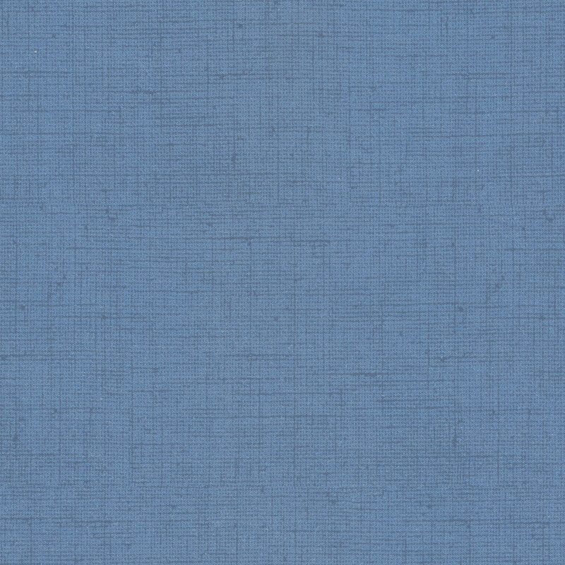 Steel blue fabric with a woven texture.