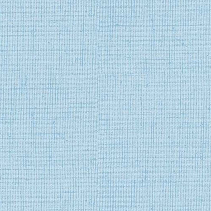 Pastel blue fabric with a woven texture.
