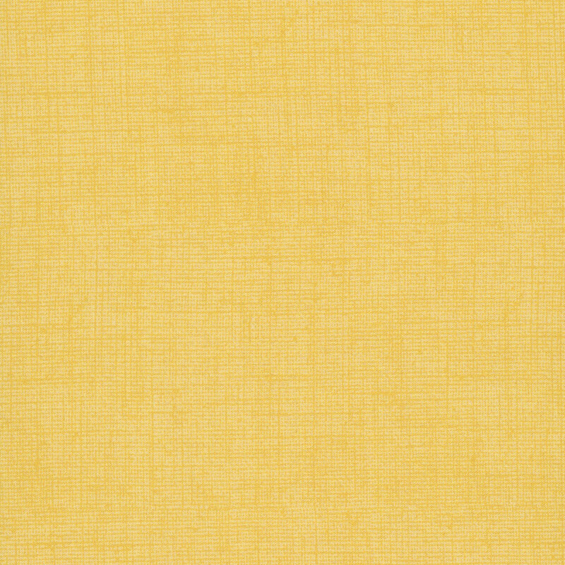 Daffodil yellow fabric with a woven texture.