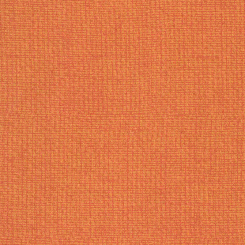 Orange fabric with a woven texture.