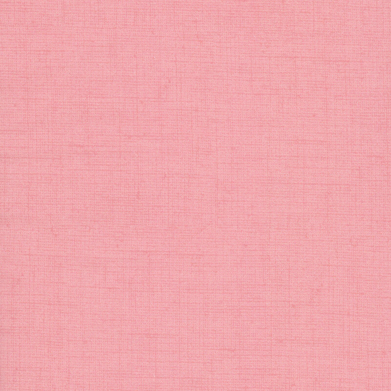 Pink fabric with a woven texture.