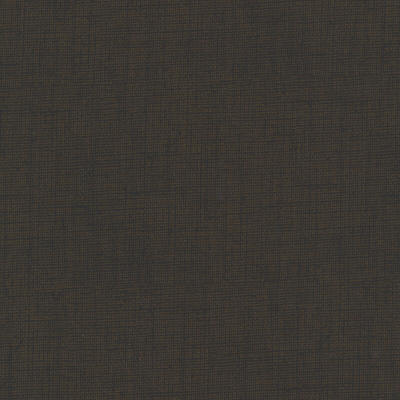 Espresso brown fabric with a woven texture.