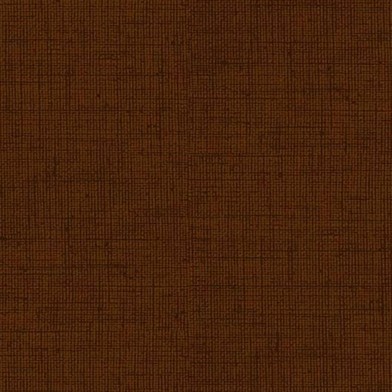Dark brown fabric with a woven texture.