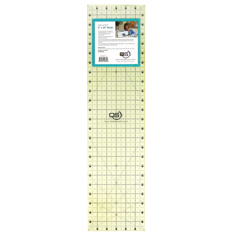 Non-Slip Ruler 6in x 24in