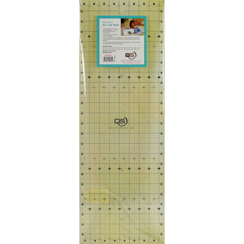 Non-Slip Ruler 8-1/2in x 24in