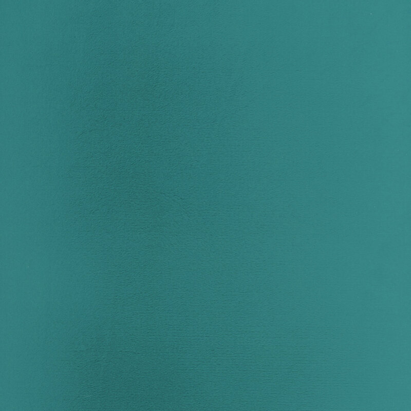 Solid swatch of lagoon blue Cuddle fabric.