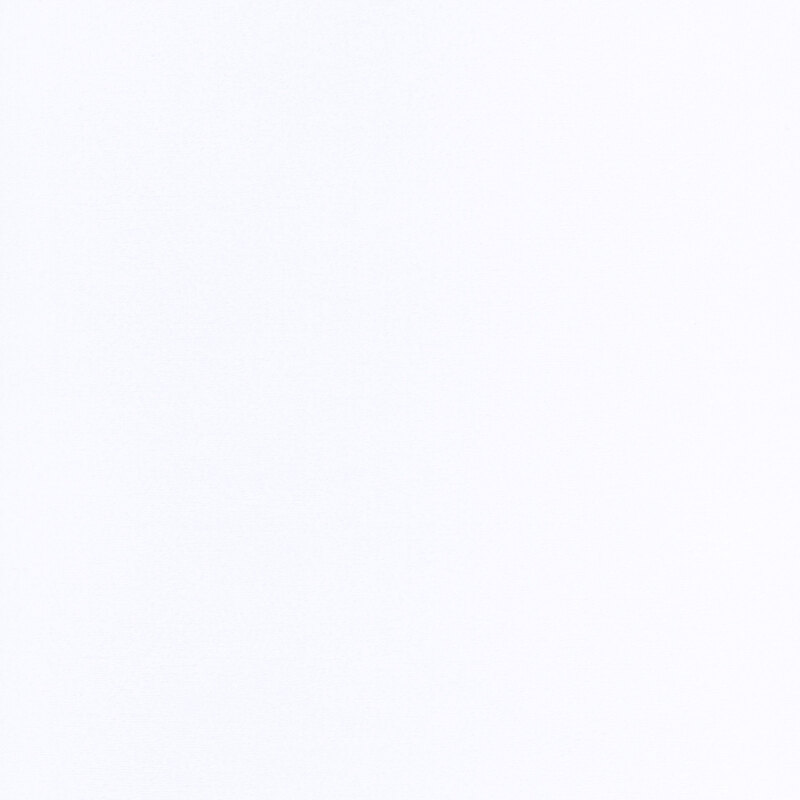 Solid swatch of bluish white Cuddle fabric.