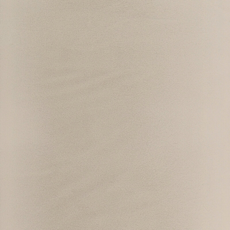 Solid swatch of warm gray Cuddle fabric.