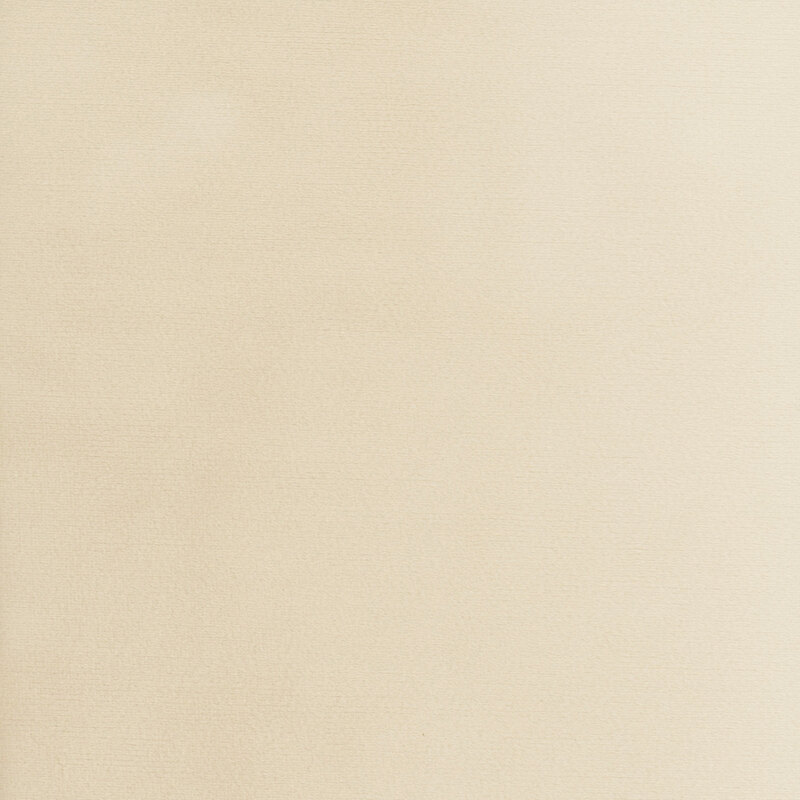 Solid swatch of beige Cuddle fabric.