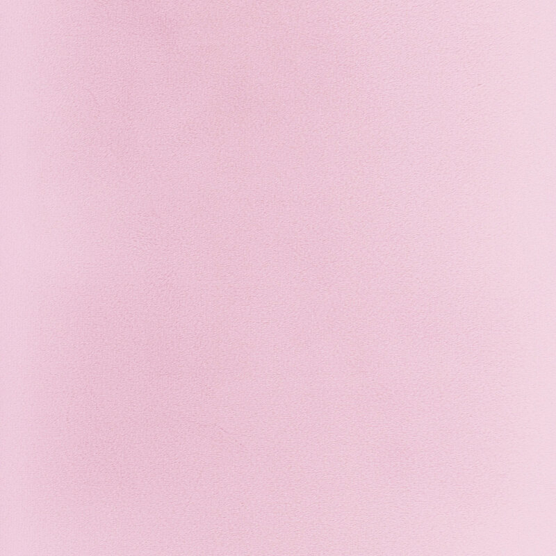 Solid swatch of very light pink-ish purple Cuddle fabric.