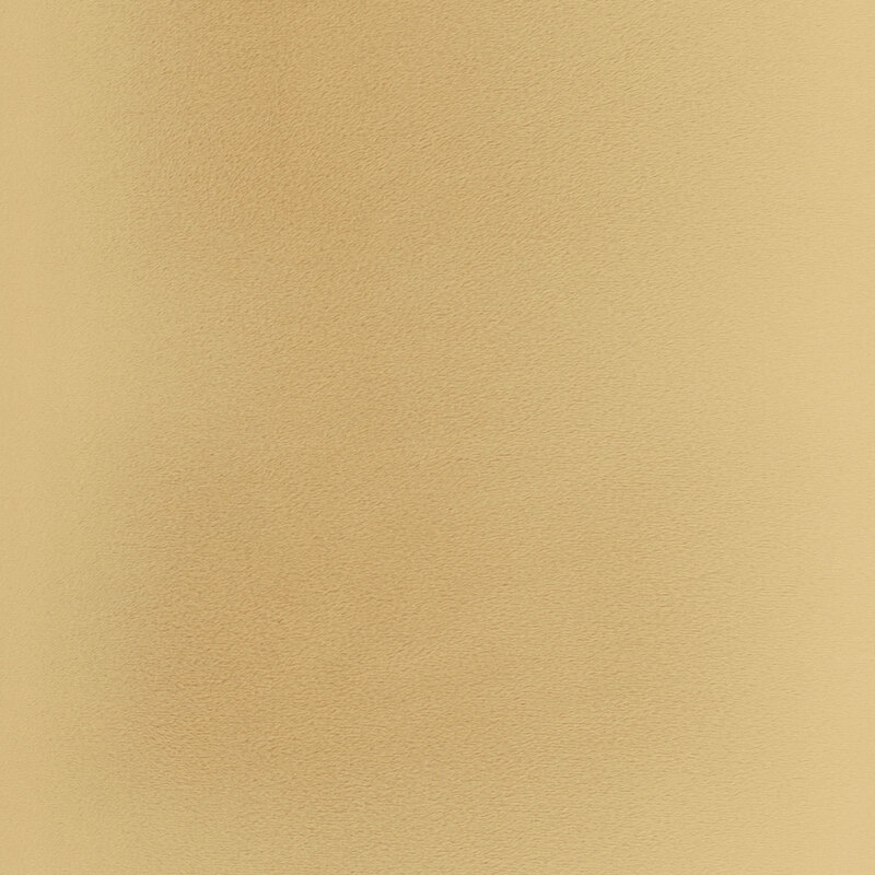 Solid swatch of honey tan Cuddle fabric.