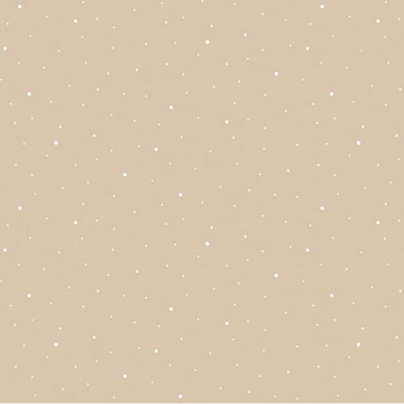 A light tan fabric with scattered small white dots.