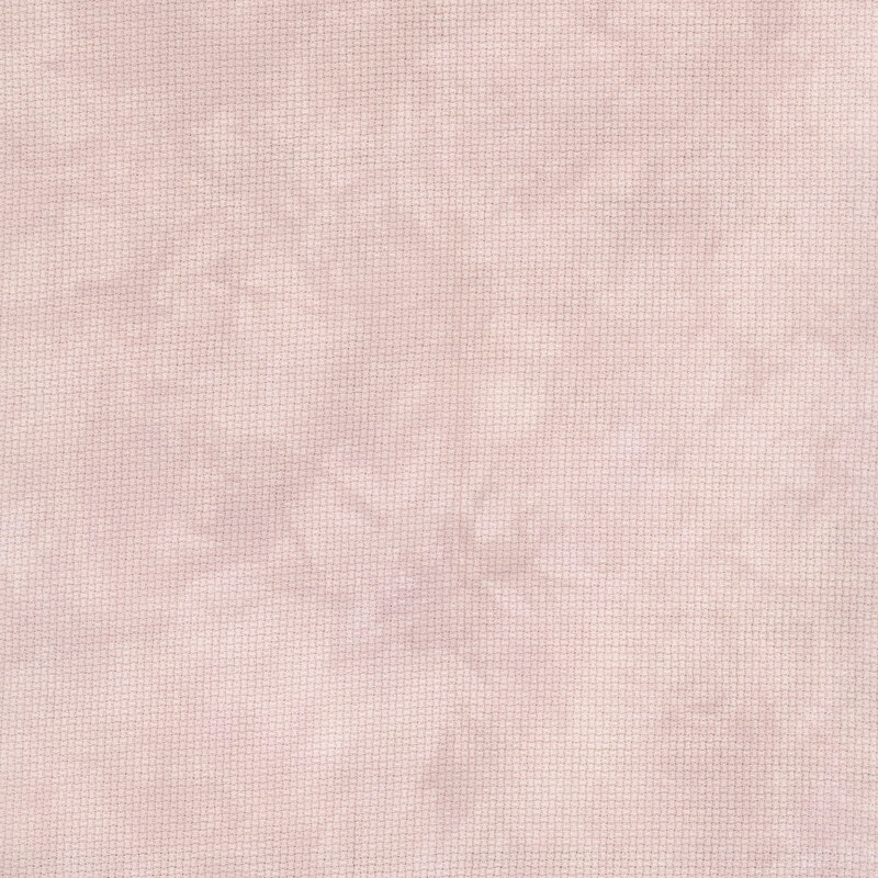 8" x 8" swatch of pinkish brown Aida cloth.